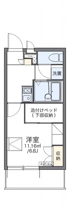 レオパレスセリオ国立の物件間取画像